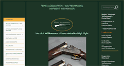 Desktop Screenshot of feine-jagdwaffen.de