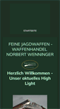 Mobile Screenshot of feine-jagdwaffen.de